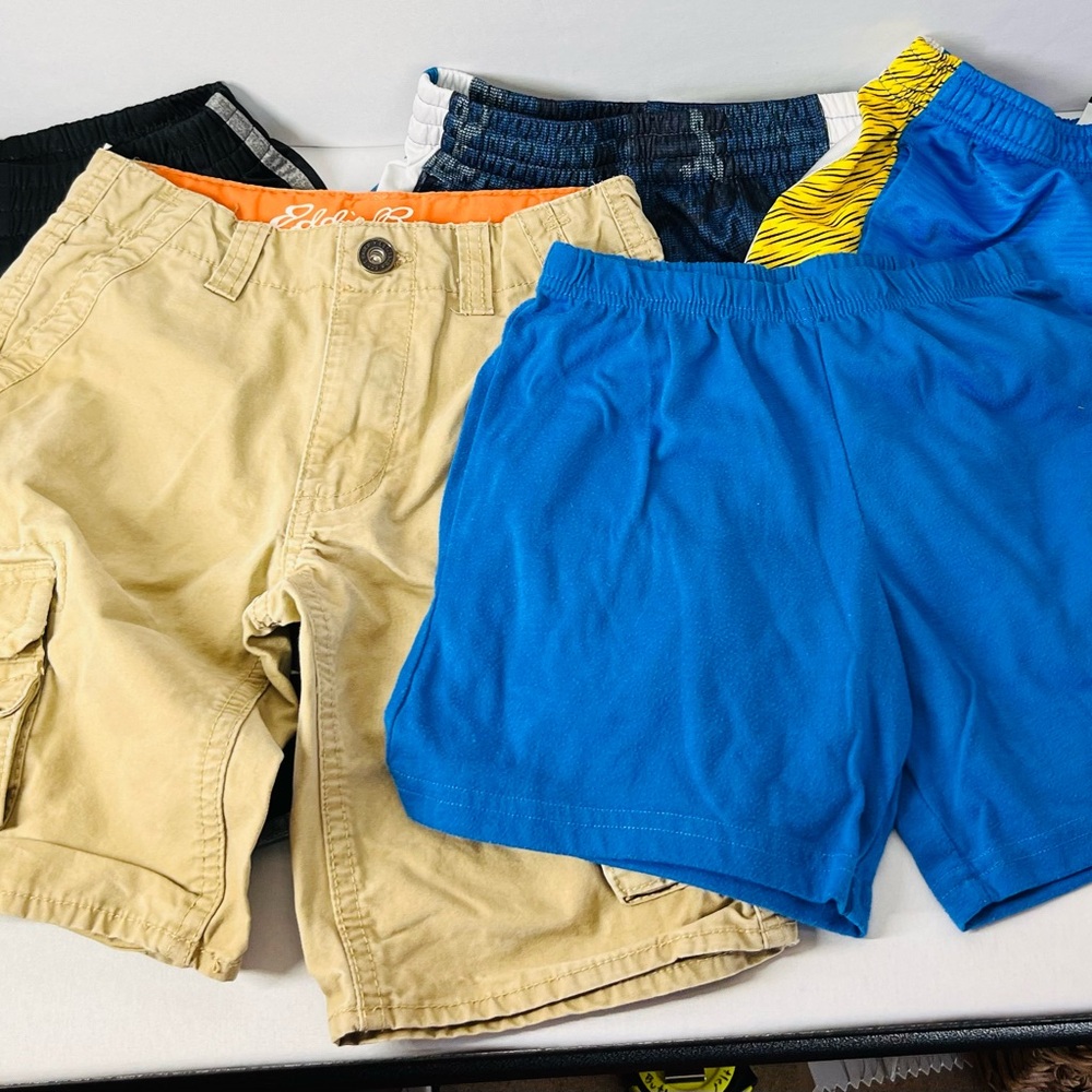 Puma , Nike and Eddie Bauer Kids Shorts in Blue and Tan‎